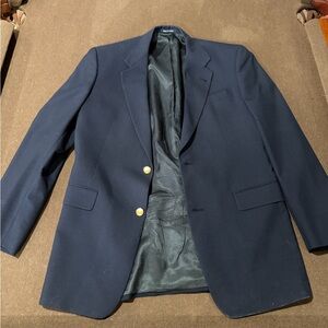 Austin Reed Dark Blue Blazer with Gold Buttons